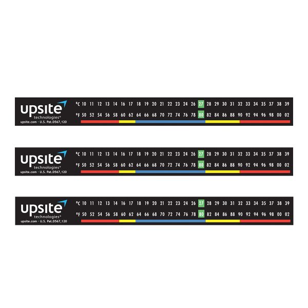 Upsite 10009 Adhesive temperature strip for data center rack