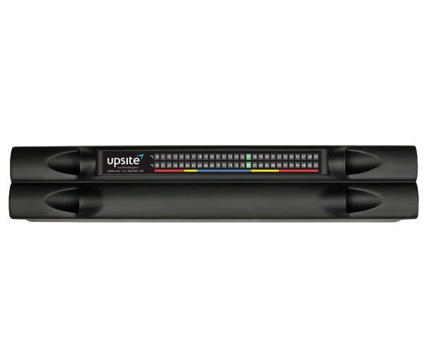 10038 HOTLOK 2U BLACK Data Center BLANKING PANEL WITH TEMPERATURE STRIP