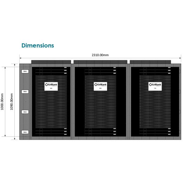 EziBlank<sup>®</sup> Modular Wall - Image 6