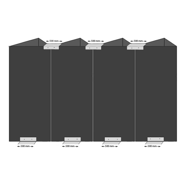 EZ-A50 Angle Anchor for EZW-23U EziWall<sup>®</sup> (4 pack) - Image 3